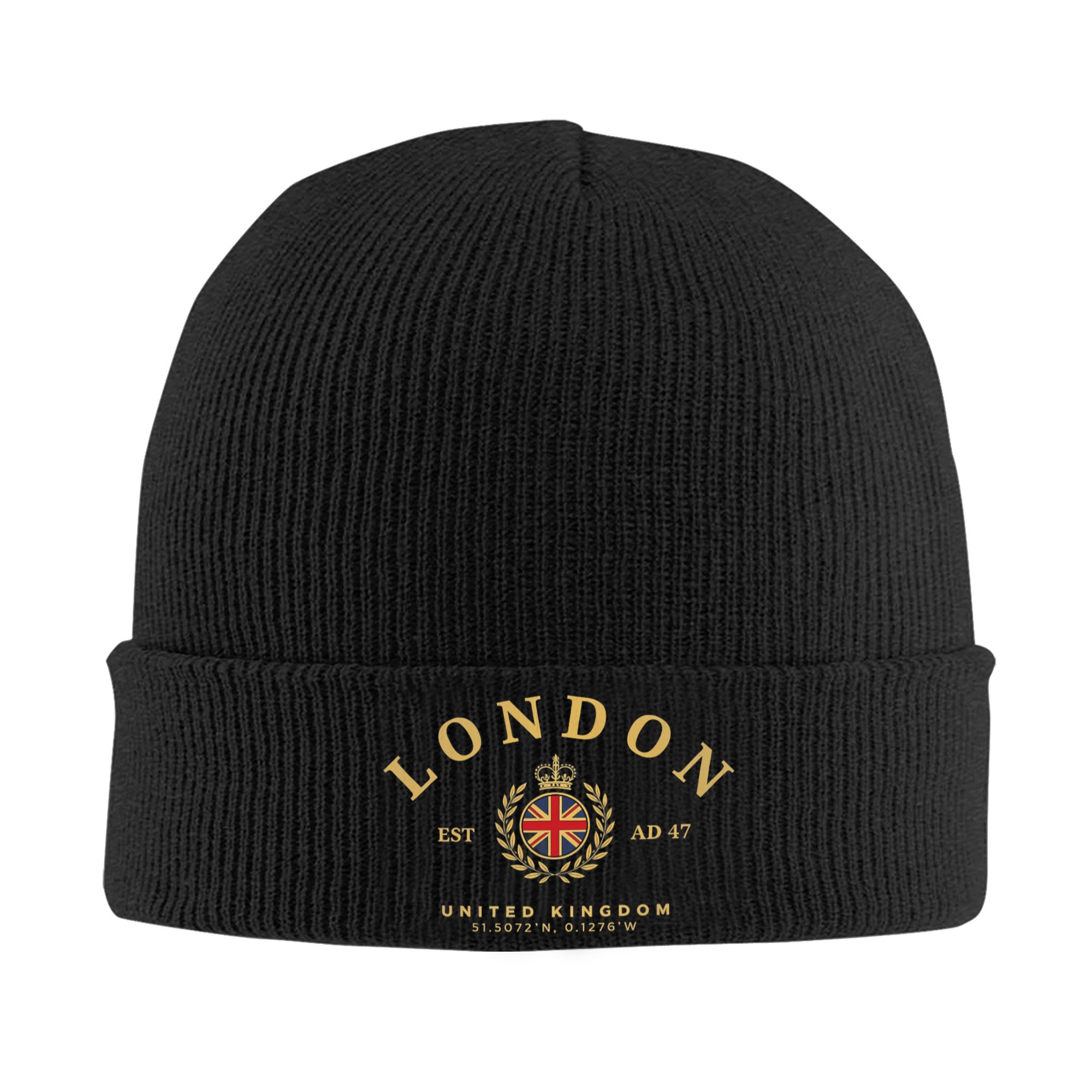 Outdoor Sport Hat Classic - Klasik Londra Birleşik Krallık Örgü Şapka,