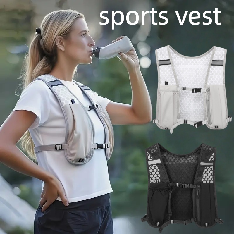 Trail Running Vest - Koşu Yeleği Unisex Suya Dayanıklı Nefes