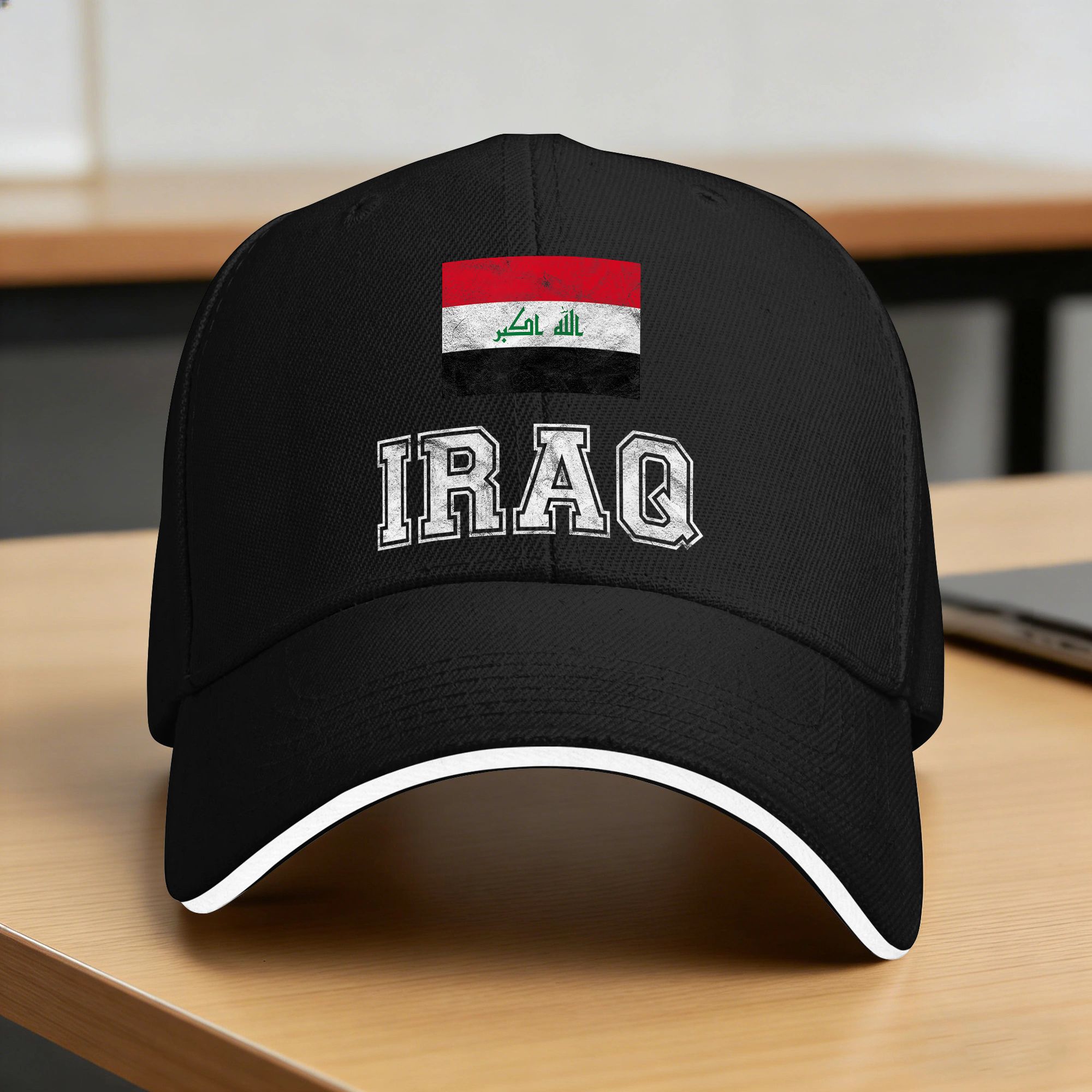 Outdoor Sport Hat Classic - Irak Bayrağı Beyzbol Şapkası Klasik Unisex-Gençler