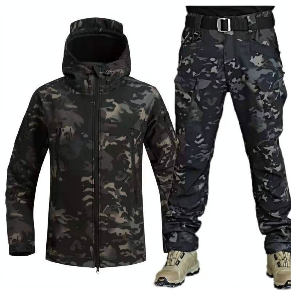 Kışlık Kamuflaj Softshell Takı - Outdoor Sport Jacket Men incelemesi ve fiyatı
