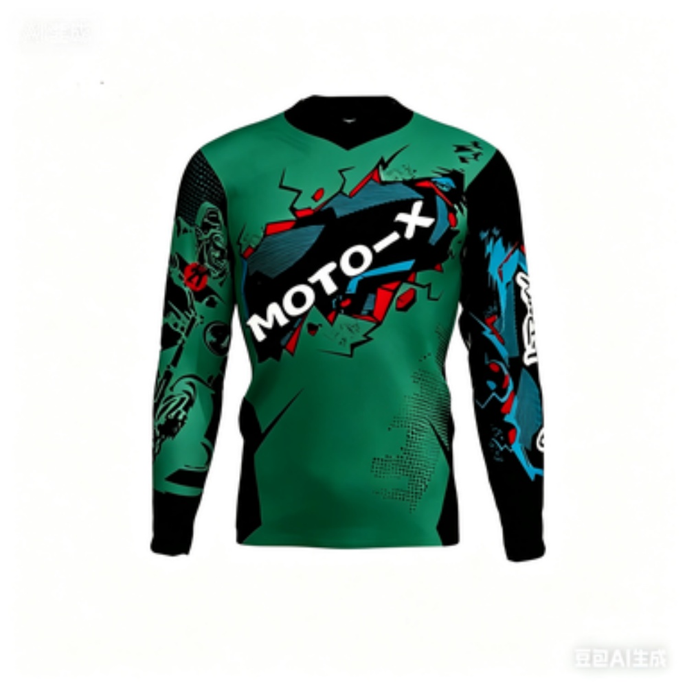 MOTO-X Temalı Uzun Kollu Spor  - Outdoor Sportswear incelemesi ve fiyatı