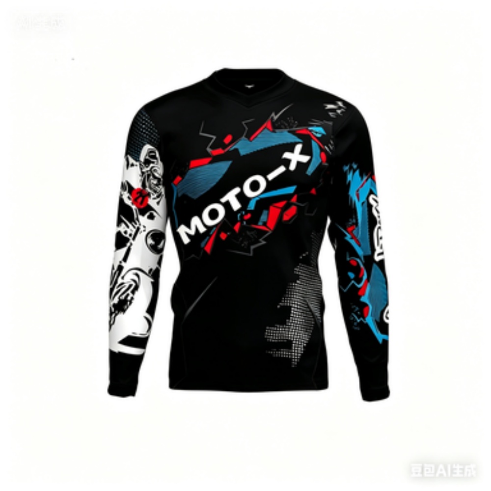 MOTO-X Temalı Uzun Kollu Spor  - Outdoor Sportswear incelemesi ve fiyatı