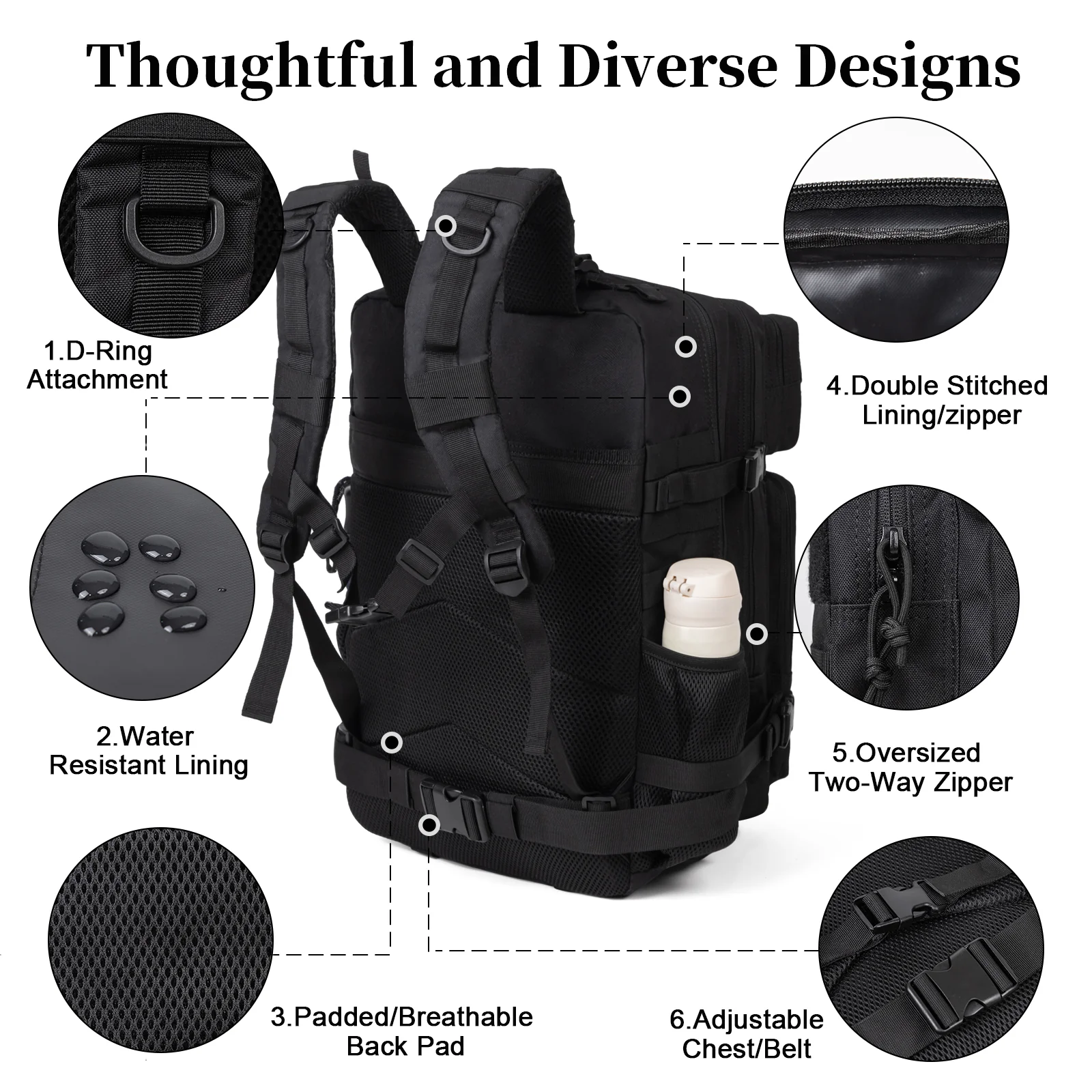 60L Ordu Askeri Taktik Sırt Ça - Outdoor Sport Backpack incelemesi ve fiyatı