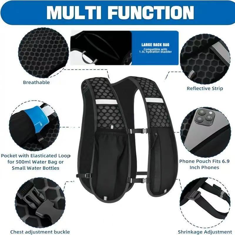 Koşu Yeleği Unisex Su Geçirmez - Trail Running Vest incelemesi ve fiyatı