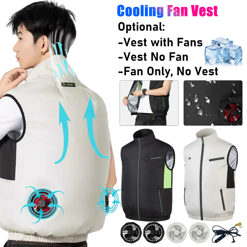 2025 Soğutma Fanı Yelek Klima  - Outdoor Sport Jacket Men incelemesi ve fiyatı